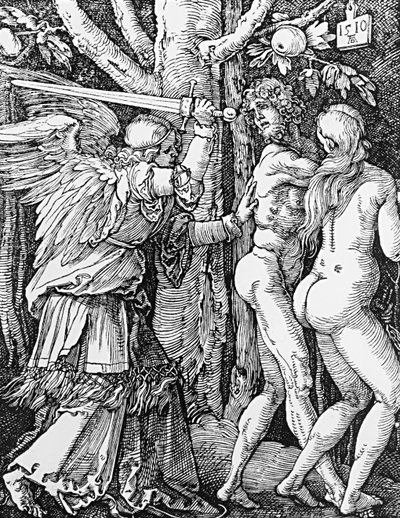 The Expulsion from Paradise, 1510 by Albrecht Dürer
